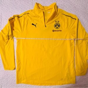 Puma Bright Yellow Zip-Up Jacket